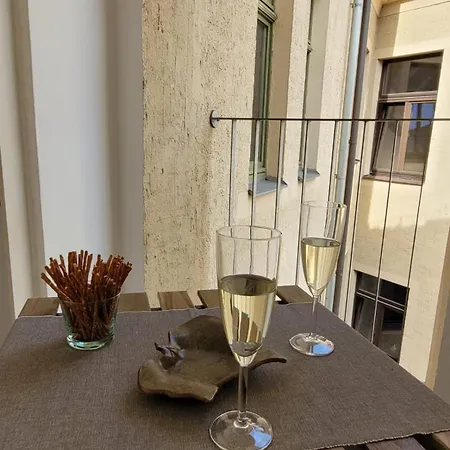 Cosel Apartment Altstadt Radfahrer Balkon Meissen Exterior photo