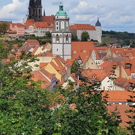 Cosel Apartment Altstadt Radfahrer Balkon Meissen Exterior photo