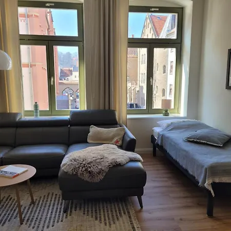 Cosel Apartment Altstadt Radfahrer Balkon Meissen Exterior photo