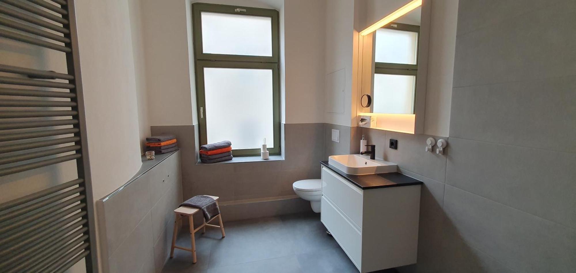 Cosel Altstadt Radfahrer Balkon Apartment