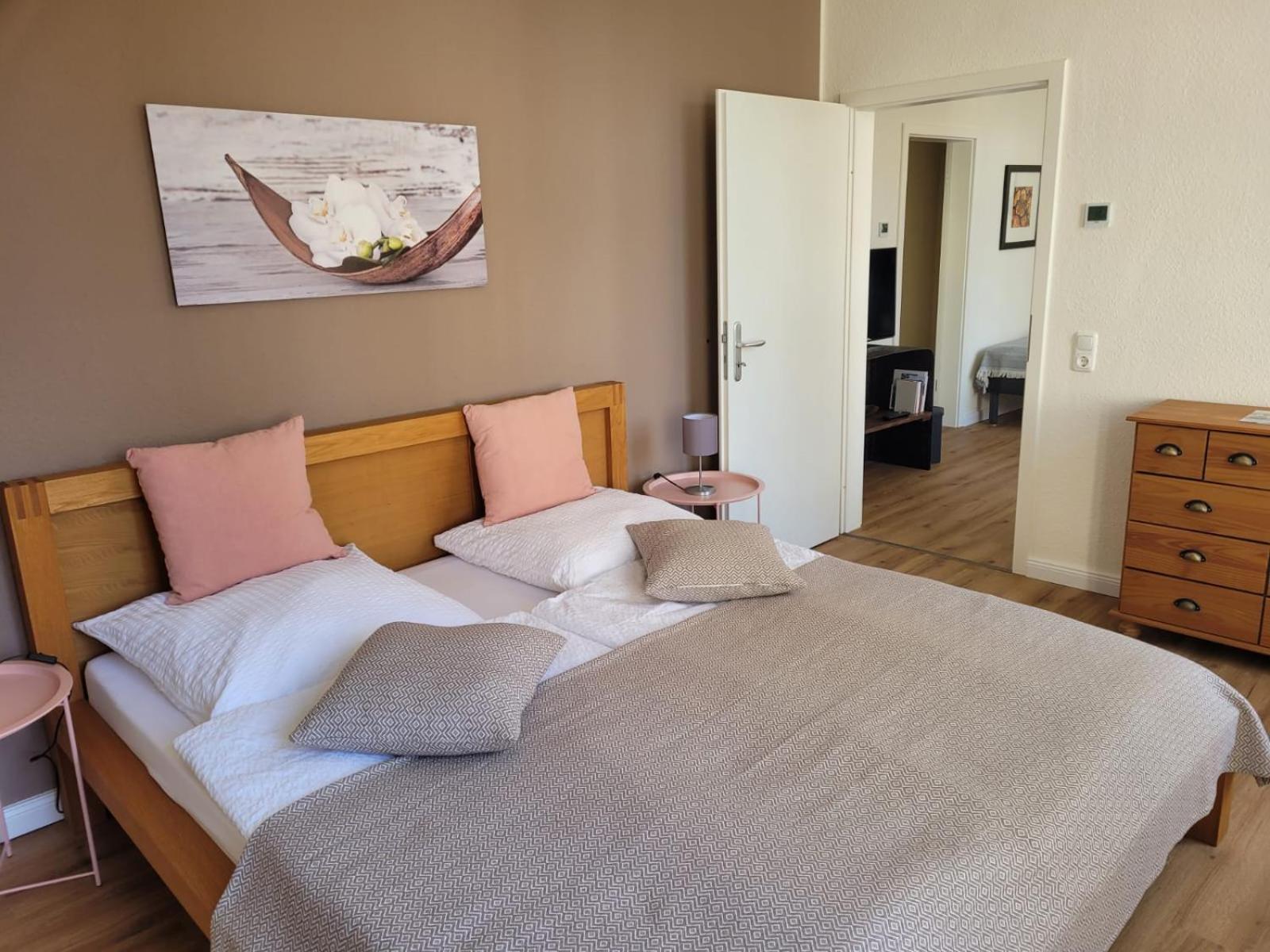 Apartment Cosel Altstadt Radfahrer Balkon